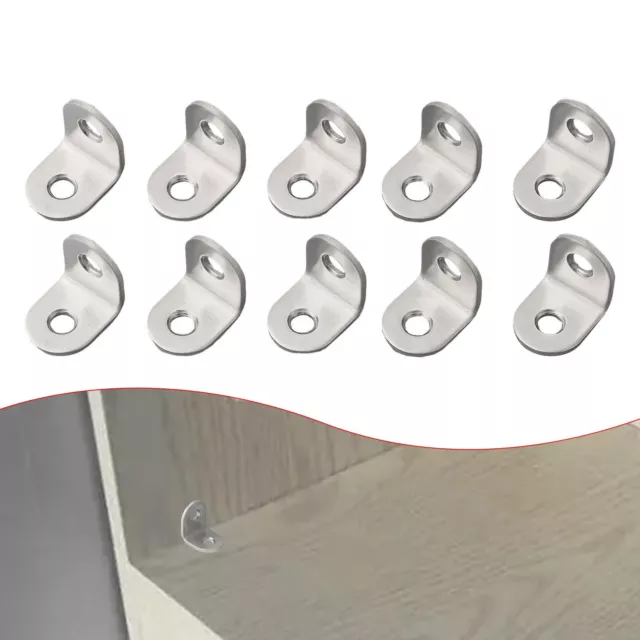 Quality Stainless Steel L Shaped Corner Brace for Long term Furniture Support