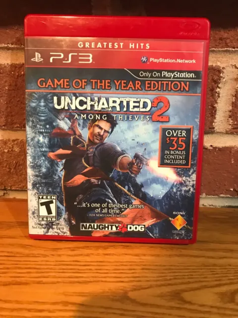 Uncharted 2 Among Thieves (Game Of The Year Edition) PlayStation PS3 Complete