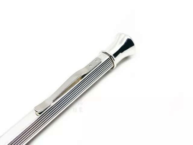 Aurora Permanento Ag925 Sterling Siler Hexagon Ball Point Pen 3