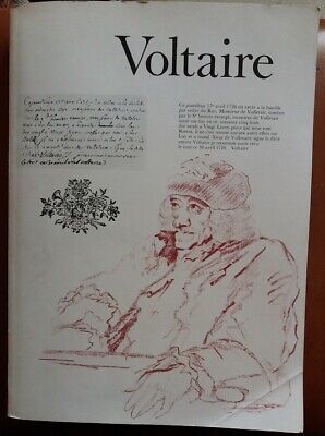 C1 VOLTAIRE Catalogue Expo BICENTENAIRE Bibliotheque Albert Ier BRUXELLES 1978