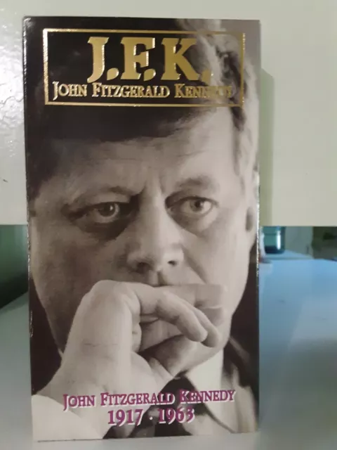 John Fitzgerald Kennedy biography VHS video