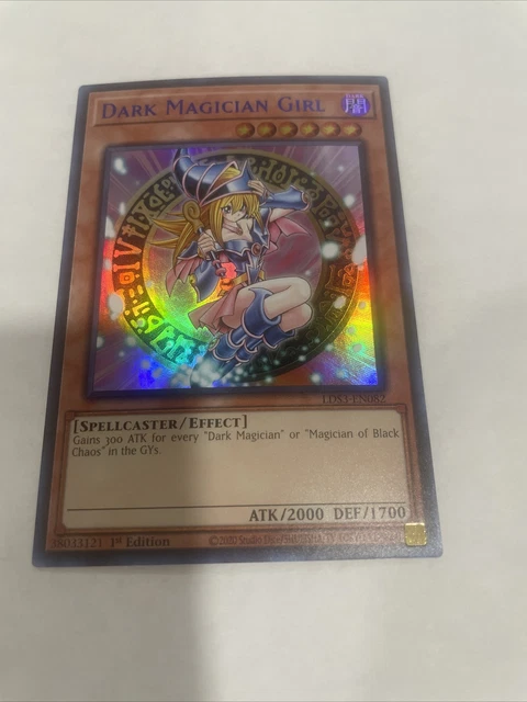 Yugioh Dark Magician Girl Ultra Rare (Blue) LDS3-EN082