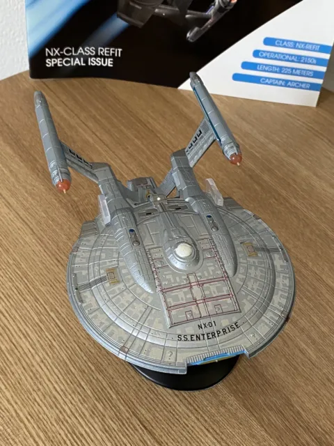 EAGLEMOSS-STAR TREK  USS ENTERPRISE XL (NX - REFIT ) Boxed