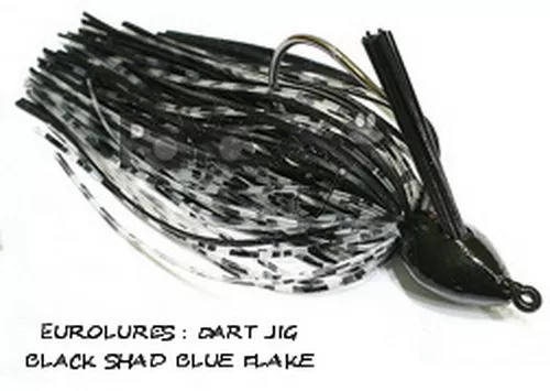 PAYO LEURRE DART JIG "Black Shad/Blue Flake"