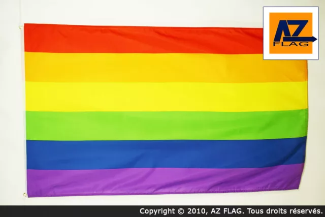 BANDERA ARCOIRIS 150x90cm - BANDERA GAY – RAINBOW 90 x 150 cm - Nuevo