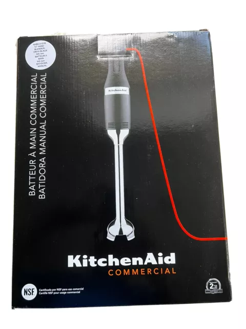KitchenAid KHBC312OB Commercial Immersion Blender w/ 12" Arm