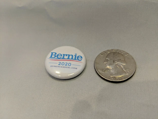 Bernie Sanders 2020 Buttons/Pin Set Of 10, 1" diameter pins. Free Shipping 3
