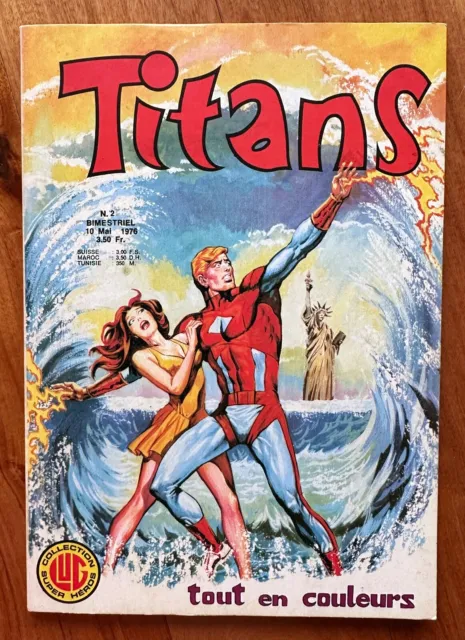 Titans 2 (1976) Lug Etat Quasi Neuf