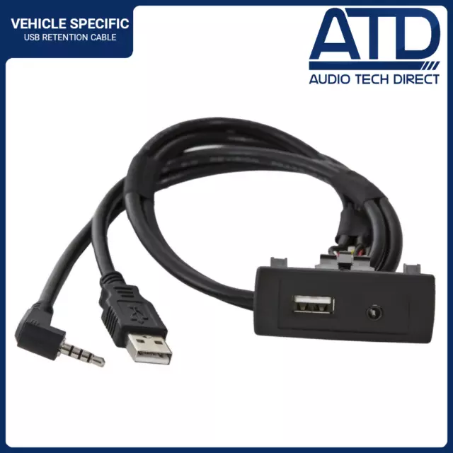 USB Auxiliaire Rétention Câble pour Mercedes Sprinter W609 Vito W447 OEM Adaptor