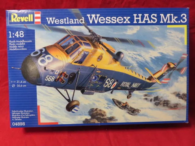 Sammler-Bausatz,Revell 1:48 Westland Wessex HAS Mk.3