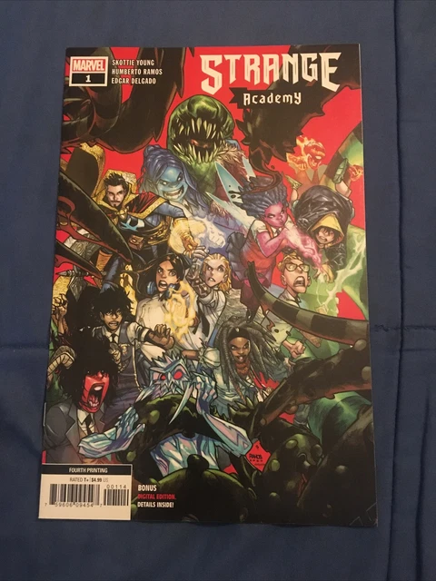 Strange Academy #1 Hard To Find Fourth Print Variant Marvel Comics