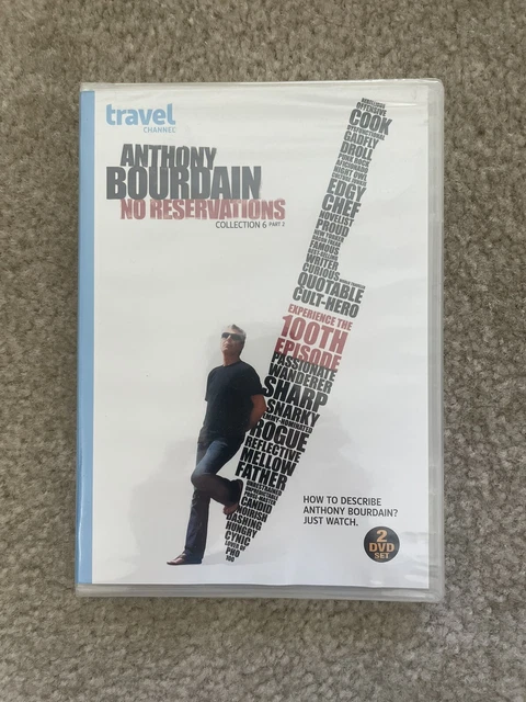 Anthony Bourdain: No Reservations - Collection 6, Part 2 (DVD, 2012, 2-Disc Set) Anthony Bourdain: No Reservations - Collection 6, Part 2 (DVD, 2012, 2-Disc Set)