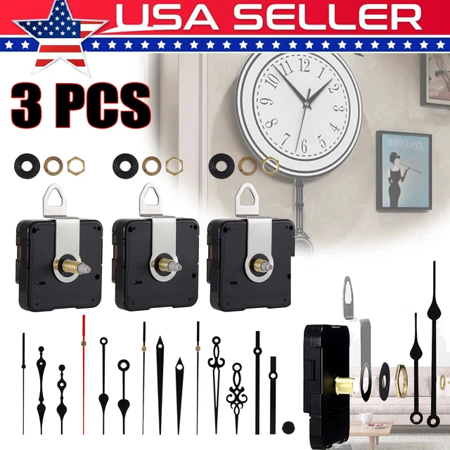 DIY WALL QUARTZ Clock Movement Mechanism Replacement Repair Kit Tool