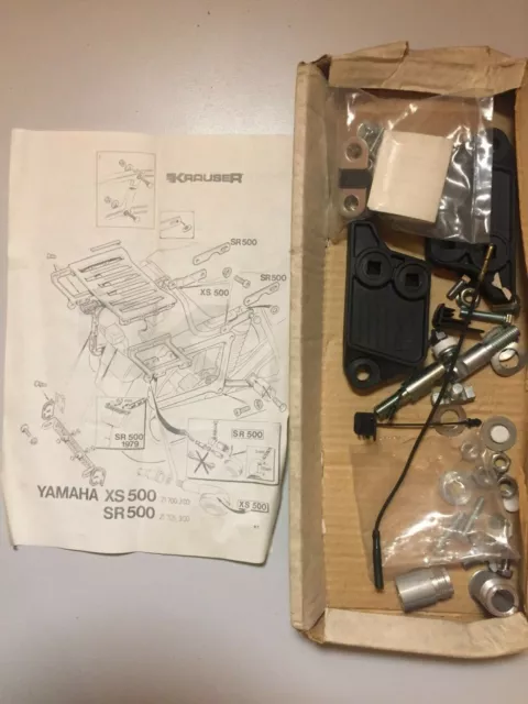 Krauser Anbausatz für Kofferträger Yamaha XS 500 SR 500