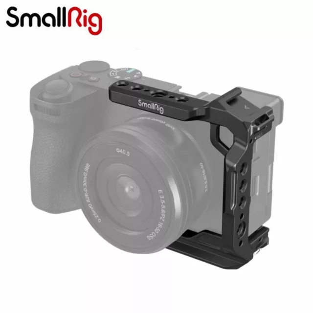 SmallRig Half Cage for Sony Alpha 6700/6600/6500/6400 w/ QR Plate for Arca-Type