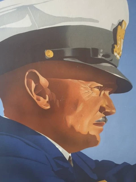 Ottomar Anton, original, 1930er Jahre, Poster, Plakat, Hamburg Süd, 120cm x 83cm Ottomar Anton, original, 1930er Jahre, Poster, Plakat, Hamburg Süd, 120cm x 83cm