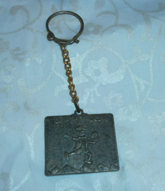Rare & ancien porte clés Imedia Diamantine Jeu de billes Tiercé Keyring Llavero
