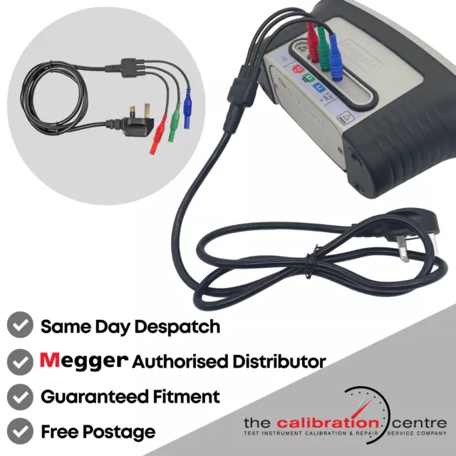 Replacement 13A Mains Test Lead - Megger Mft1710 & Mft1711 Multifunction Testers