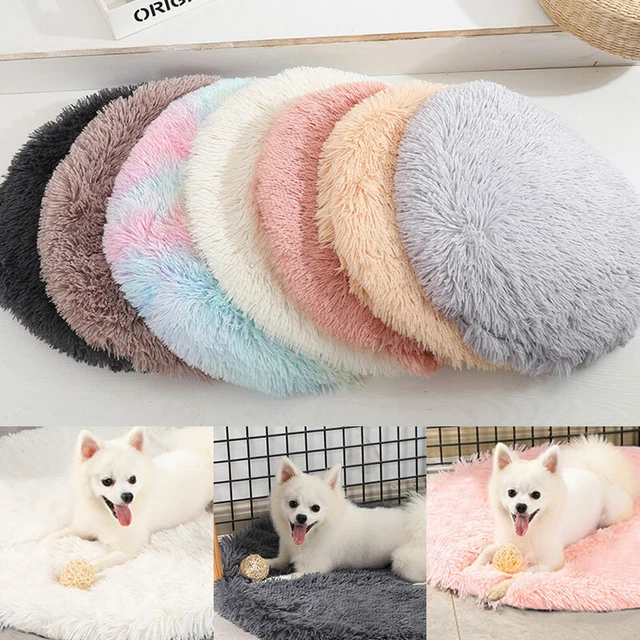 Pet Dog Puppy Cat Bed Mat Blanket Soft Cushion Mattress Warm Kennel Washable