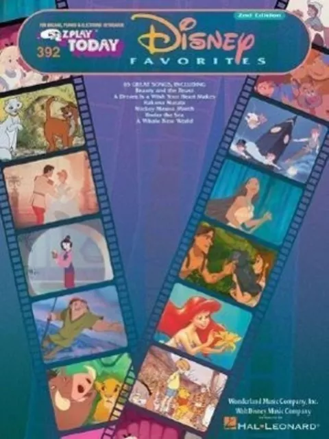 Disney Favorites | Taschenbuch | Englisch (2000) | E-Z Play Today Volume 392