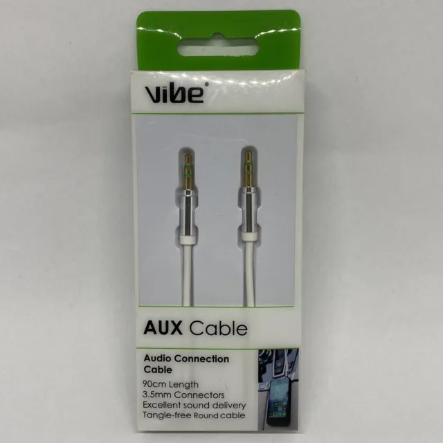 Audio Lead AUX Cable For Audio Connection 3.5mm To 3.5mm  Plug      Free Postage