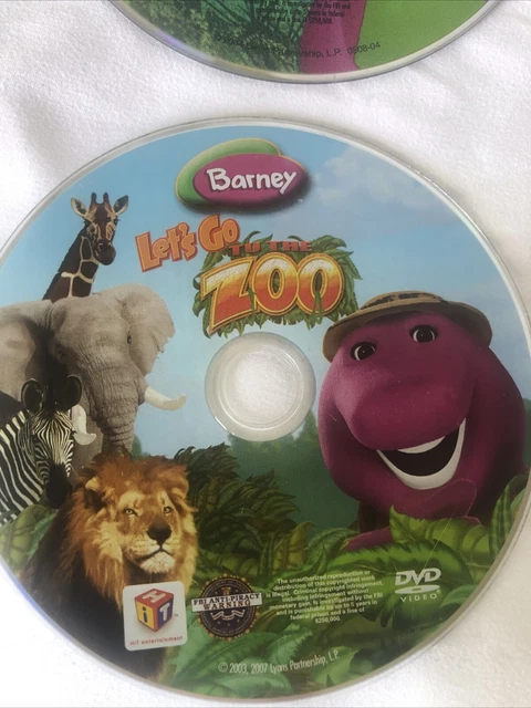 9 BARNEY DVD LOT Barney the Purple Dinosaur Children / Toddler ...