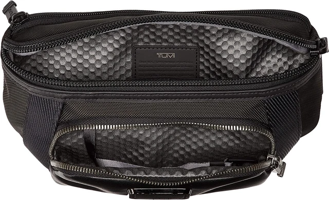 TUMI Alpha Bravo Campbell Utility Pouch Waist Pack Crossbody Bag Black Men/Women 2