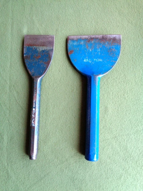 Cinceles/refuerzos fríos para constructores - 4"" y 2 1⁄4"" de ancho