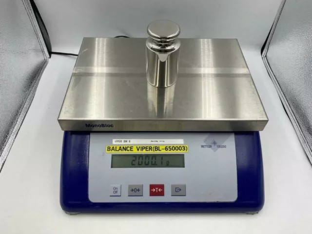 Mettler Toledo Viper MonoBloc SW 6 High precision Weighing Scale