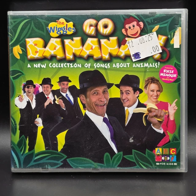 THE WIGGLES Go Bananas! CD Kylie Minogue 2009