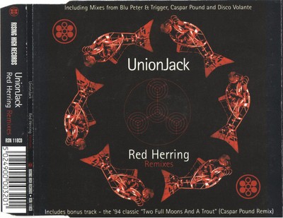 red herring union jack wallet