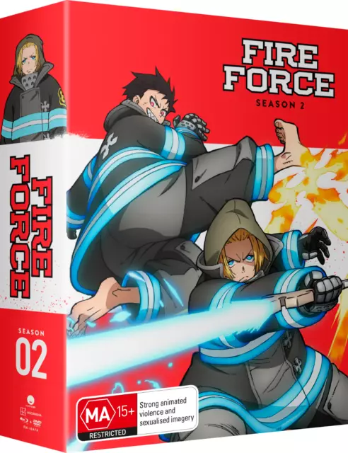 Fire Force (Season 2: VOL.1 - 24 End) ~ All Region ~ Brand New ~ English  Version