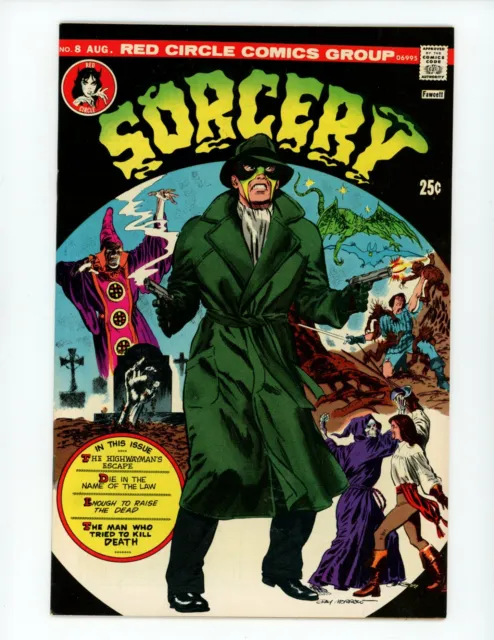 (1974) Red Circle Sorcery #8 - "THE HIGHWAYMAN'S ESCAPE!" (8.5)