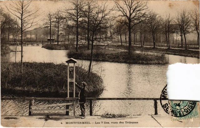 Ancienne Carte Postale 93 Montfermeil - La Laitière - Domaine De La Tuilerie 1900