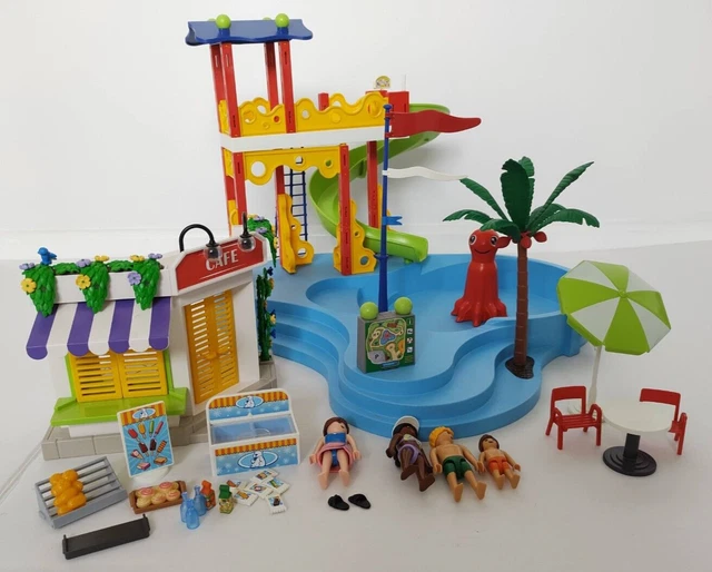 PLAYMOBIL 70115 WATERPARK and cafe EUR 17,28 PicClick FR