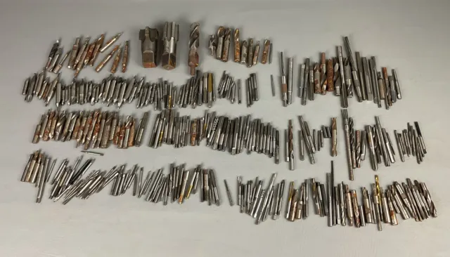 Large Lot of 200+ Steel Taps + Bits Machinist Tools Assorted Brands Sizes Used