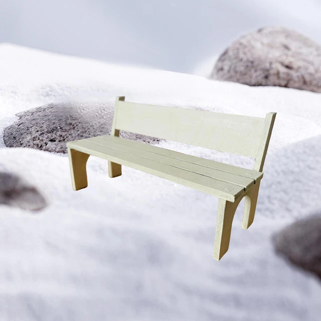 Roba Banc Poupée Teddy College - Bois Laqué Blanc/rouge, 36x40x22cm, Charge 5kg - Pour Jeux D'enfant