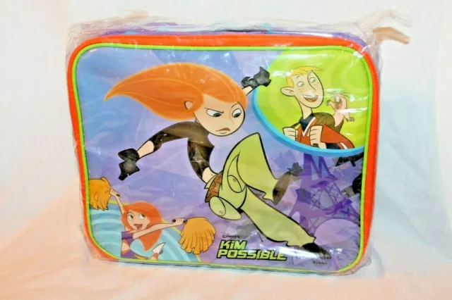 New With Tag Kim Possible Lunch Bag 8" X 10"