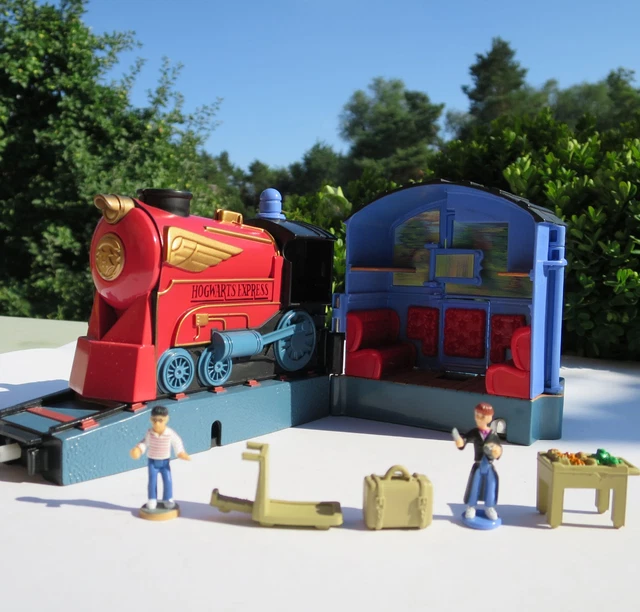 POLLY POCKET CHATEAU Poudlard + figurines Harry Potter Mini univers EUR