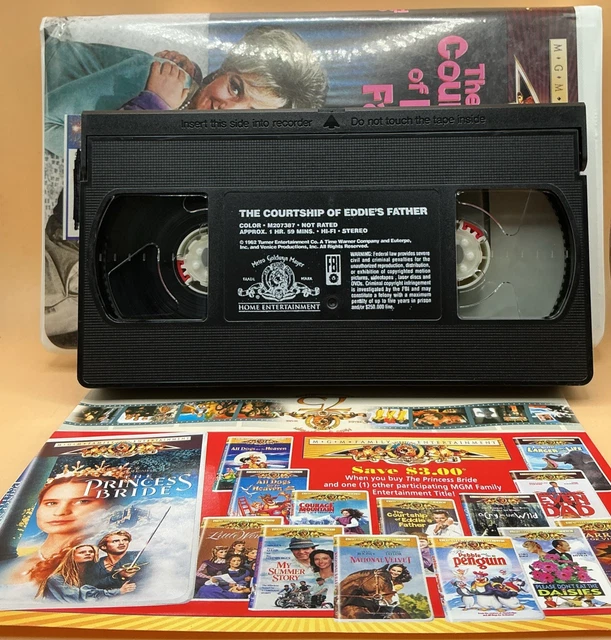 THE COURTSHIP OF Eddies Father VHS 1962, 1999 Clamshell **Buy 2 Get 1 ...