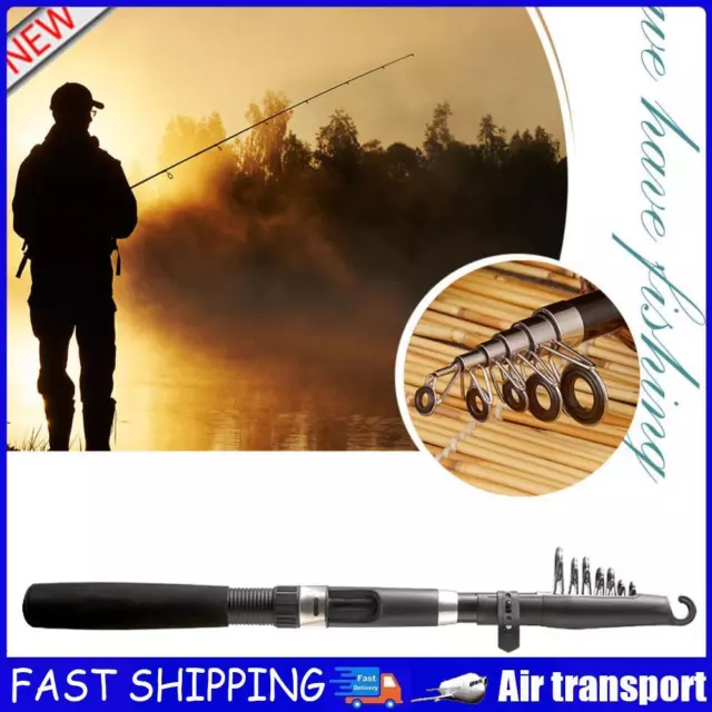 Portable Fishing Rod Tackle Sea Pole Accessories for Ocean Lake Reservoir (3.0m)