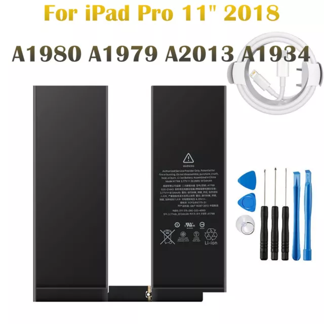 Internal Battery Replacement A2042 For iPad Pro 11" 2018 A1980 A1979 A2013 1934