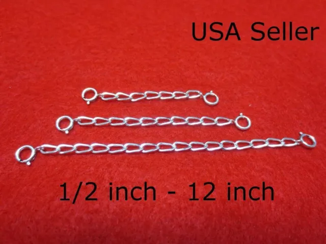Extender Safety Chain Extender for Bracelet Necklace DIY Jewelry  Accessories