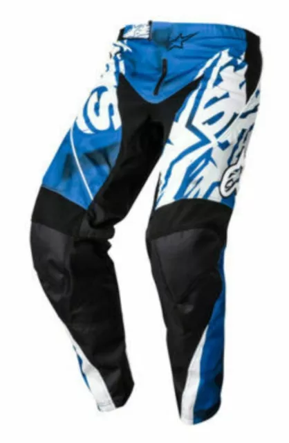 Brand New Alpinestars Racer Blue/Black Youth Motocross 26W Pant Trousers Bottoms