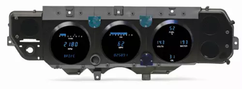 Dakota Digital Dash 70-72 Chevy El Camino Chevelle SS Gauge System VFD3-70C-CVL