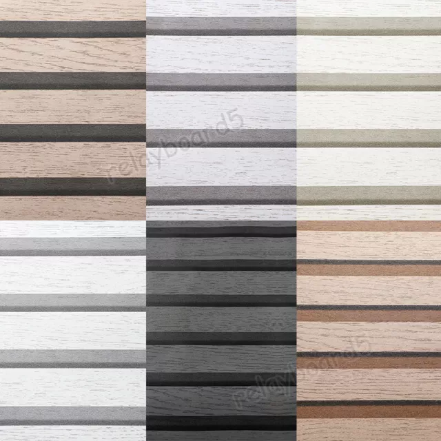 Wooden Slats Panelling Wallpaper 3D Wood Panel.Faux Effect Stripes Feature Decor