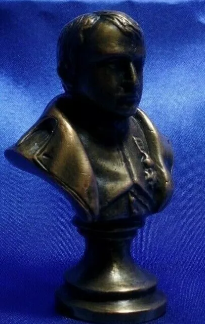 r Statue hot cast bronze sculpture BUST NAPOLEON BONAPARTE (7 cm)    9241