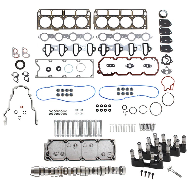 FITS 20072013 SILVERADO Chevy 5.3 AFM KIT CAM DOD GASKETS BOLTS