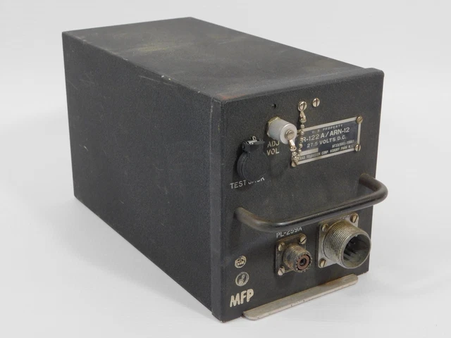 R-122A ARN-12 Military Surplus Radio Receiver (looks good, untested)