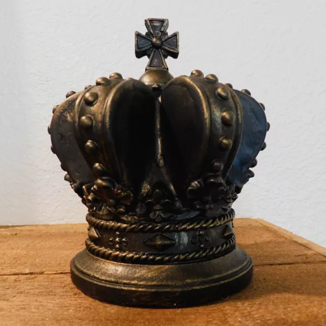 Crown, Finial, Cross, Handmade, Medieval, Old World, Royal, Queen, King, Prince